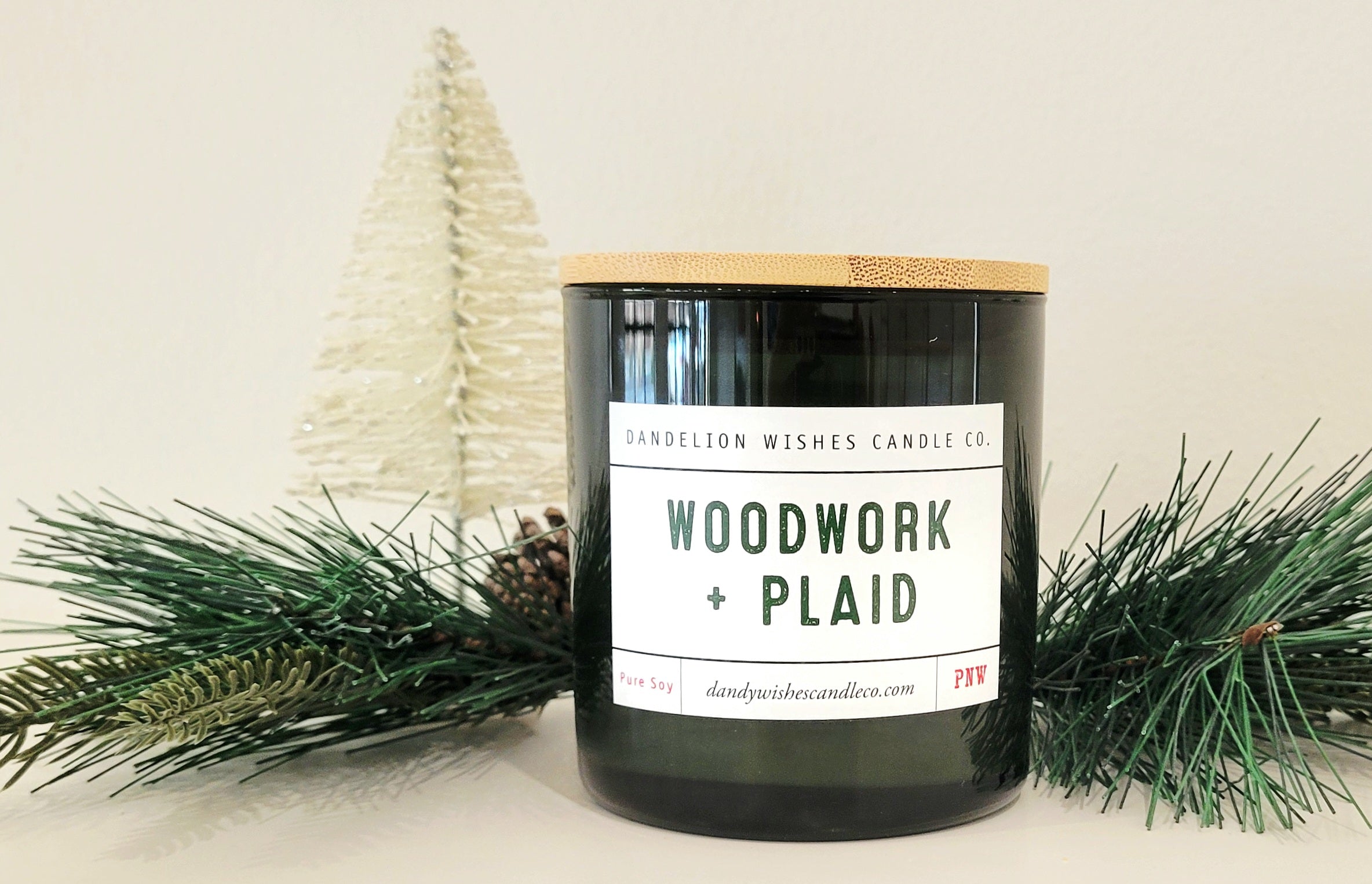 HOLIDAY EDITION 8 oz. Green Tumbler Jar